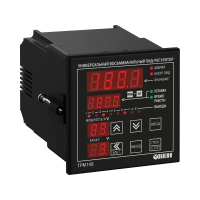 ТРМ148 восьмиканальный ПИД-регулятор с RS-485 в 
