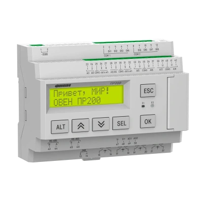 ПР200-х8 специализированная модификация ПР200 для автоматизации систем обратного осмоса и контроля уровня жидкости в 