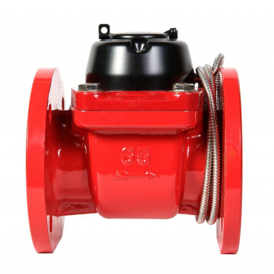 Счетчик воды универсальный турбинный Декаст СТВУ-65 ДГ1 в 