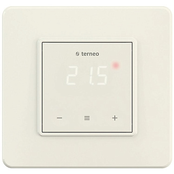 Terneo s unic терморегулятор для теплого пола, слоновая кость в 