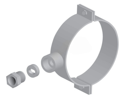 ТС.12.003 хомут для ввода кабеля в трубу d=75 мм в 