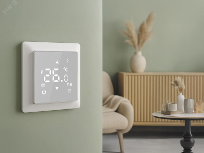 Русское тепло ТР-515 Wi-Fi терморегулятор для теплого пола, белый в 