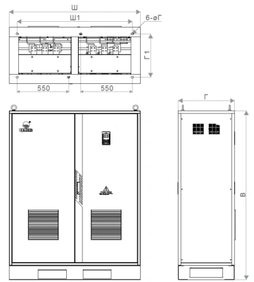 Частотный преобразователь HD30-4T075G/090P в 