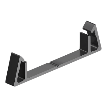 КМ/К-2 зажим крепежный, черный в 
