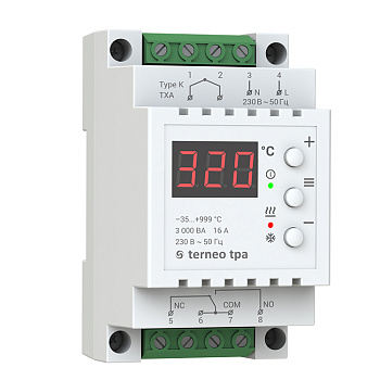 Terneo tpa терморегулятор для высокотепературного нагрева в 