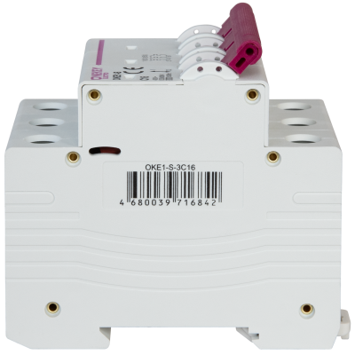 Автоматический выключатель OneKeyElectro 3P 4,5kA С-50A 3M в 