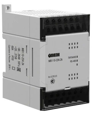 МВ110-хА модули аналогового ввода с универсальными входами (AI) в 