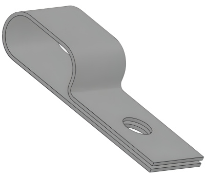 БСР.1-25 ЦО зажим крепежный в 