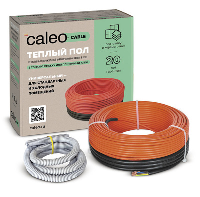 Кабельный теплый пол CALEO CABLE 18W-90 в 