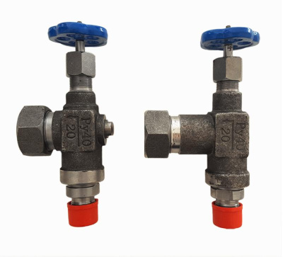 Запорное устройство указателя уровня 12с13бк ДУ20 в 