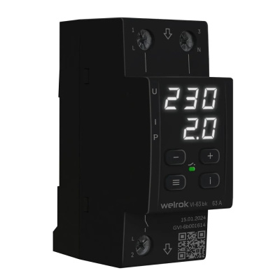 Welrok VI-63 bk реле напряжения с контролем тока в 