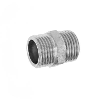 Ниппель двойной 1/2 НД15 никель в 