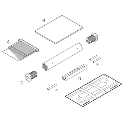 CS-150-F набор для сращивания греющего кабеля в 