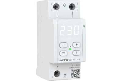 Welrok D2-32 реле напряжения на 3 клеммы в 