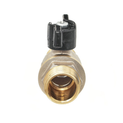 Кран шаровой 11Б27п1 DN20 PN40 нр/нр бабочка никель, серия Standart в 