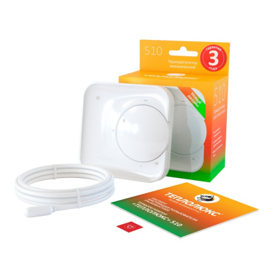 Теплолюкс 510 терморегулятор для теплого пола, белый в 