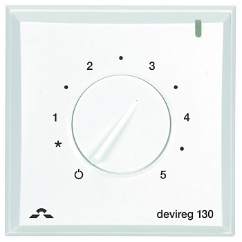 DEVIreg 130 терморегулятор для теплого пола с датчиком пола в 