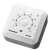 Эрголайт ТР-01.2П терморегулятор для теплого пола накладной с датчиком пола, белый в 