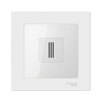 Датчик температуры воздуха Эрголайт, белый (в рамки Schneider Electric Atlas Design) в 