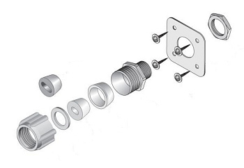 LEK/U набор ввода под теплоизоляцию в 