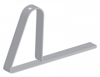 ТС.10.005 М кронштейн для крепления к трубе снегозадержания в 