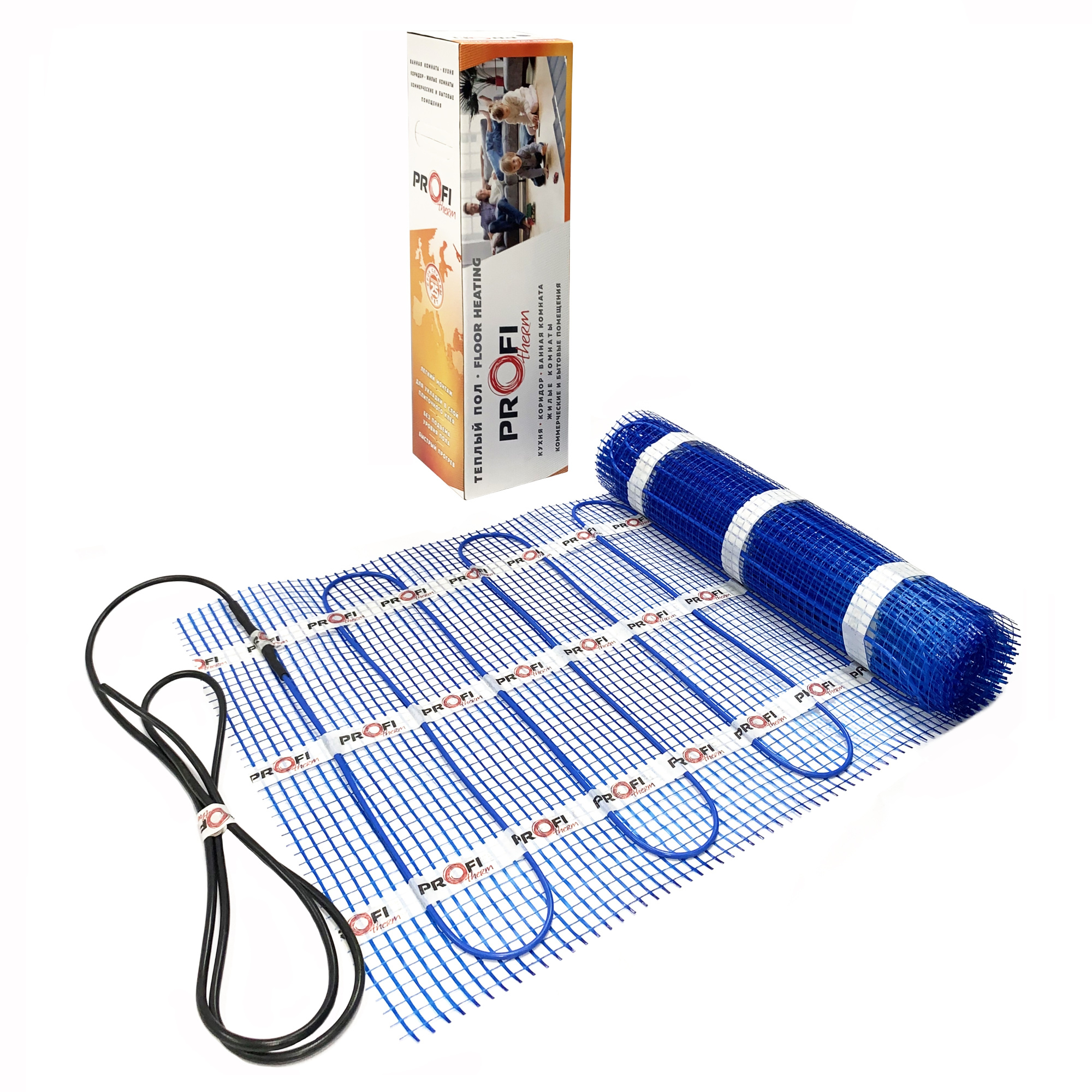 Nexans PROFI THERM 1500 Вт 10,0 m² нагревательный мат для теплого пола в 