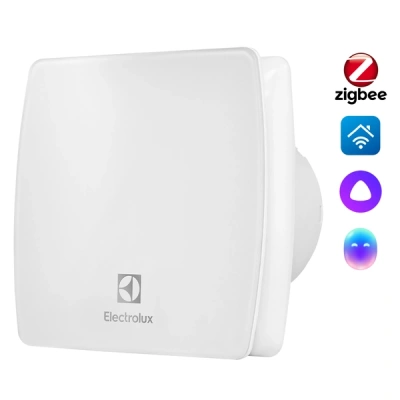 Вентилятор вытяжной Electrolux серии Glass EAFG-100 white в 