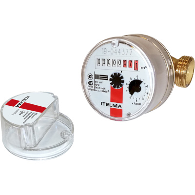 Счетчик горячей воды WFW25.D080-1-B-L-LW1-IP54 с модулем LoRaWAN, ДУ15 в 