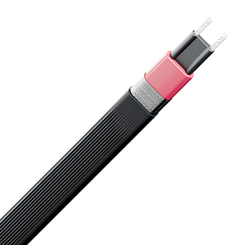 17LW-CF 12В низковольтный саморегулирующийся греющий кабель в 