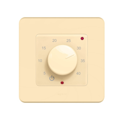 Эрголайт ТР-03 Легранд Инспирия терморегулятор для теплого пола, бежевый (в рамку Legrand Inspiria) в 