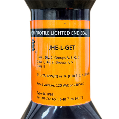 JHE-L-GET концевая заделка с индикационной лампой в 