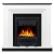 Каминокомплект Electrolux Classic EFP/P-1020LS, портал Grado Classic белый, черный в 