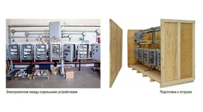 Готовые взрывозащищенные модульные устройства управления на стойке в 