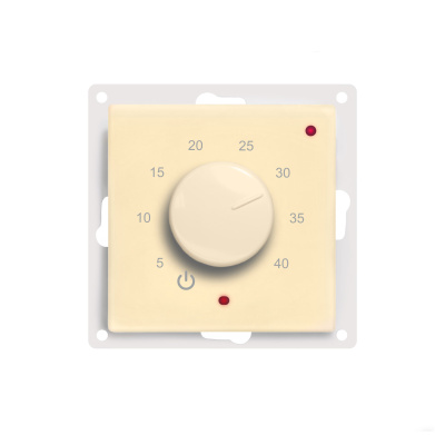 Эрголайт ТР-03 Атлас терморегулятор для теплого пола, бежевый (в рамку Schneider Electric Atlas Desi в 