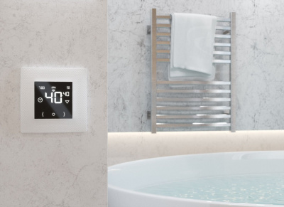 Теплолюкс EcoSmart 25 терморегулятор для теплого пола, белый в 