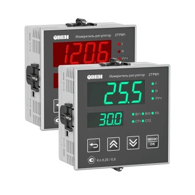 2ТРМ1 погодозависимый двухканальный регулятор с RS-485 в 
