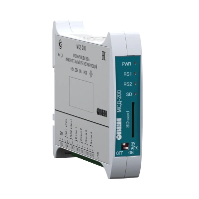 МСД-200 опрос и архивирование параметров по сети RS-485 в 