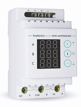 HS Electro УКН-380с реле напряжения в 