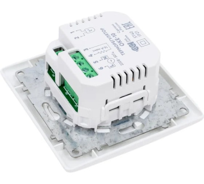 OneKeyElectro Florence OKE-10 терморегулятор для теплого пола, белый в 