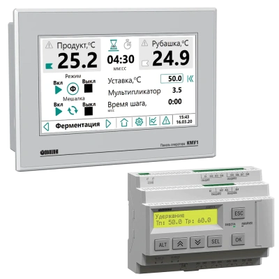 КМУ1 автоматика для управления пастеризаторами и сырными ваннами в 