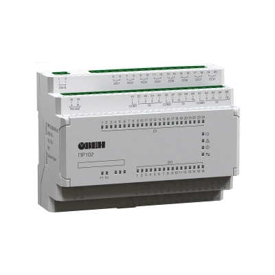 ПР102 программируемое реле на 40 каналов ввода/вывода с возможностью расширения входов/выходов в 