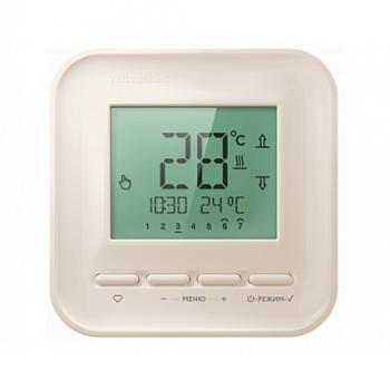 Теплолюкс 515 терморегулятор для теплого пола, кремовый в 