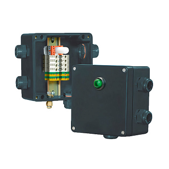 РТВ 602(П)-1Б/1П-ИС коробка соединительная взрывозащищенная в 