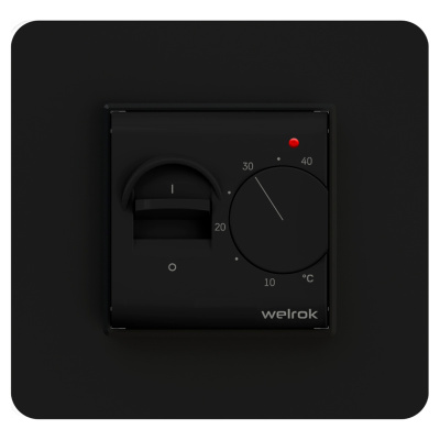 Welrok mex bk терморегулятор для теплого пола в 