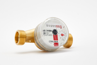 Счетчик горячей воды WFW20.E130-0-R-L-0-IP54, ДУ20 в 