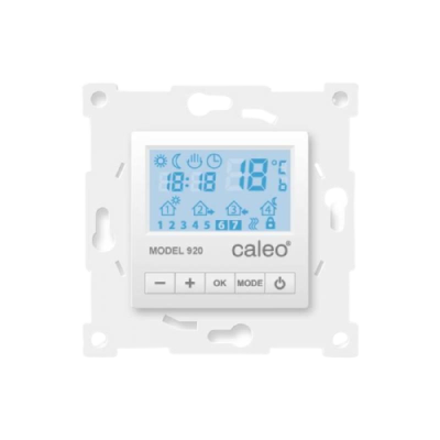 CALEO 920, с адаптерами, бежевый терморегулятор для теплого полас адаптерами, бежевый в 