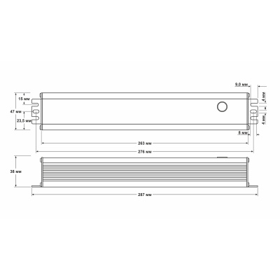 Источник питания D-LUCE Fonte HEP-120H-(1-1,4)-P-IP65 (с защ. 380 В) в 