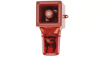 Аварийный звуковой сигнализатор AB121RTH с маяком в 