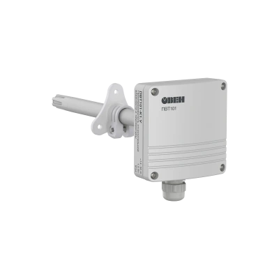 ПВТ101 канальный датчик (преобразователь) влажности и температуры в 