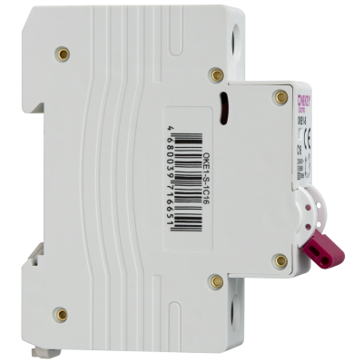 Автоматический выключатель OneKeyElectro 1P 4,5kA C-6A 1M в 